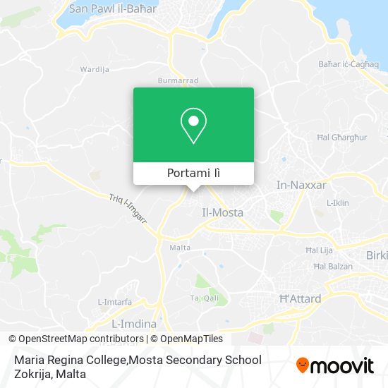 Mappa Maria Regina College,Mosta Secondary School Zokrija