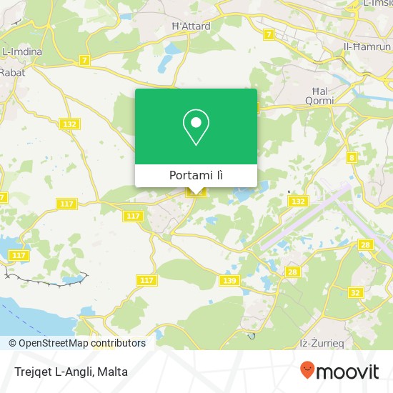 Mappa Trejqet L-Angli