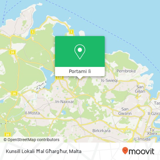 Mappa Kunsill Lokali Ħal Għargħur