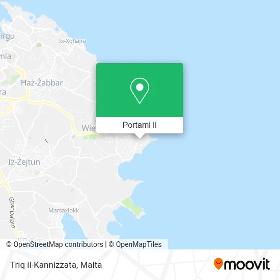 Mappa Triq il-Kannizzata