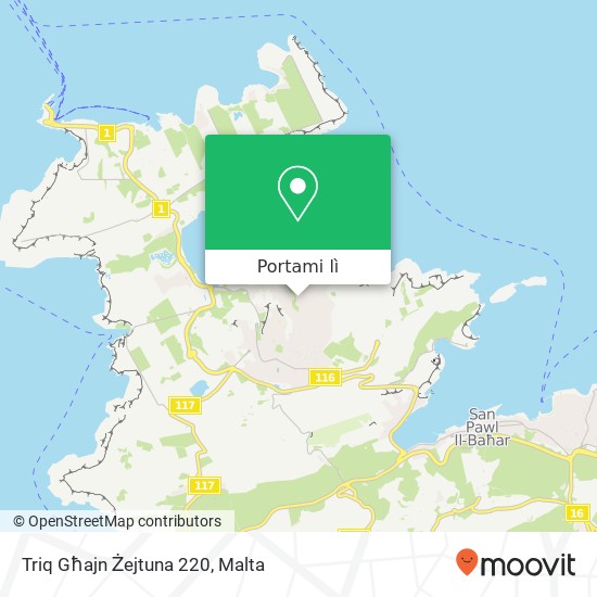 Mappa Triq Għajn Żejtuna 220