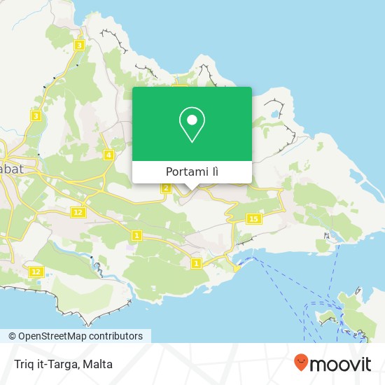 Mappa Triq it-Targa