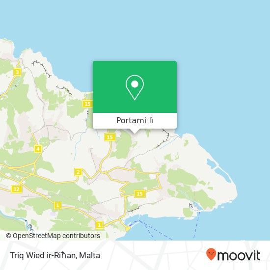 Mappa Triq Wied ir-Riħan