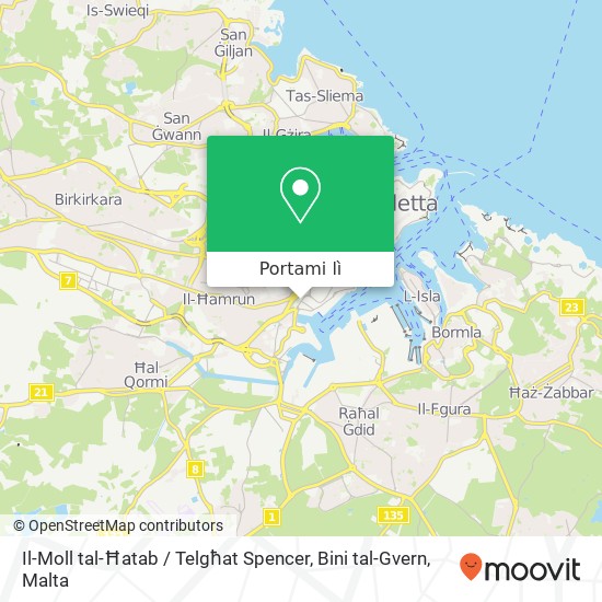 Mappa Il-Moll tal-Ħatab / Telgħat Spencer, Bini tal-Gvern