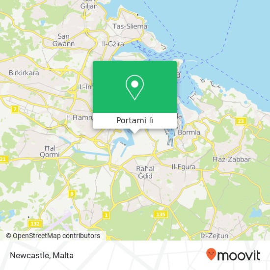 Mappa Newcastle