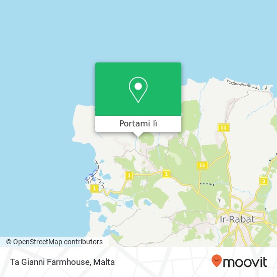 Mappa Ta Gianni Farmhouse