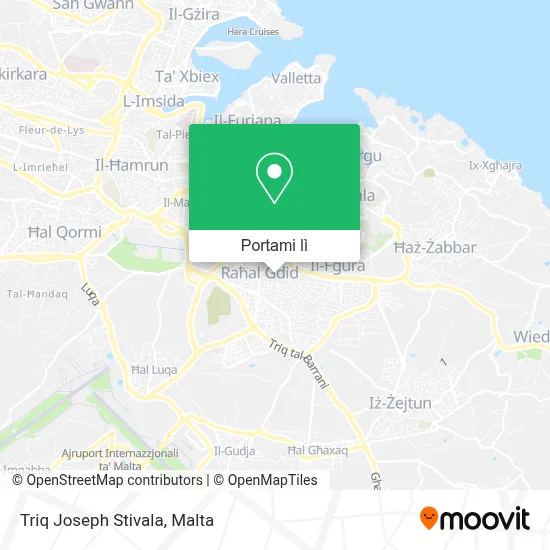 Mappa Triq Joseph Stivala