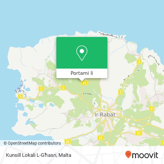 Mappa Kunsill Lokali L-Għasri