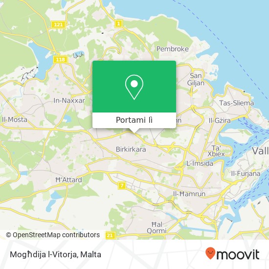 Mappa Mogħdija l-Vitorja