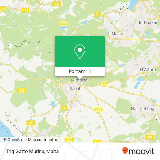 Mappa Triq Gatto Murina