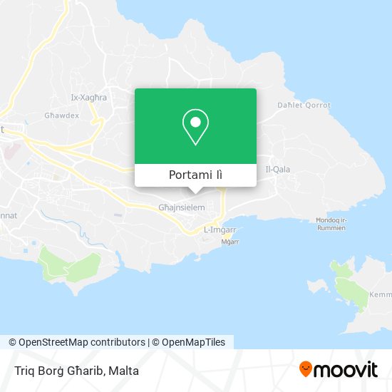 Mappa Triq Borġ Għarib