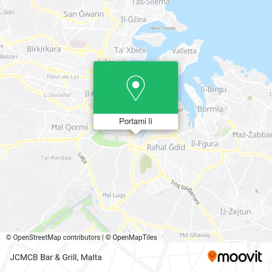 Mappa JCMCB Bar & Grill