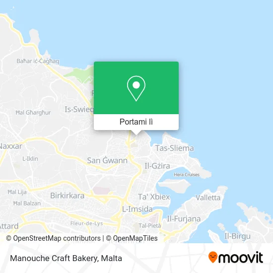 Mappa Manouche Craft Bakery