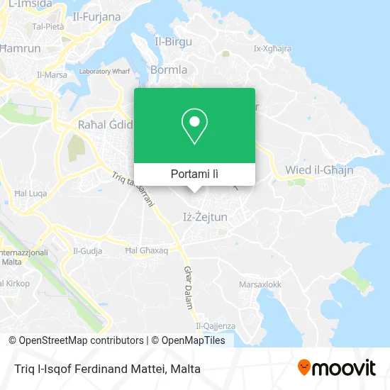 Mappa Triq l-Isqof Ferdinand Mattei