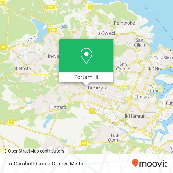 Mappa Ta' Carabott Green Grocer