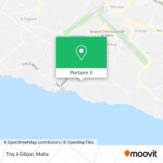 Mappa Triq il-Ġibjun