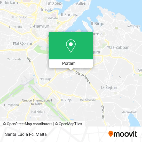 Mappa Santa Lucia Fc
