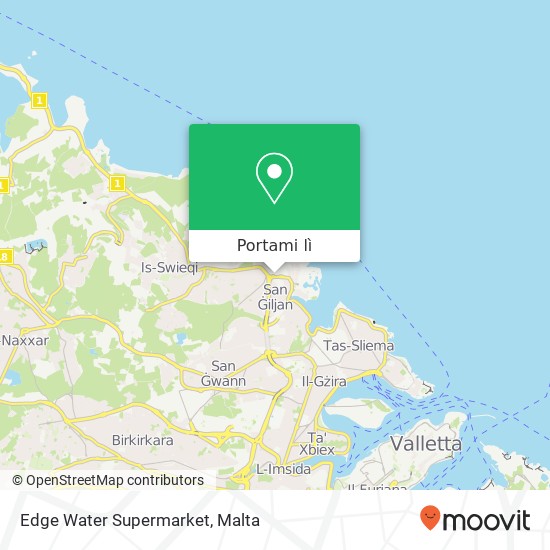 Mappa Edge Water Supermarket