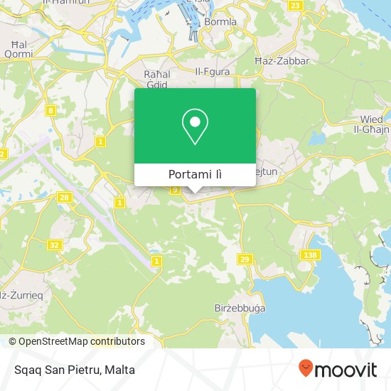 Mappa Sqaq San Pietru