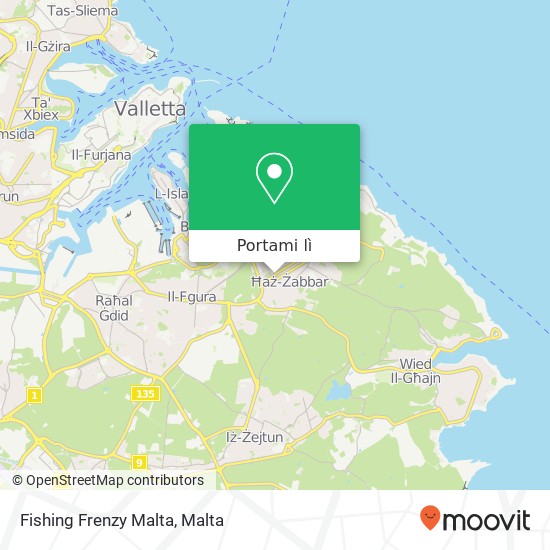 Mappa Fishing Frenzy Malta