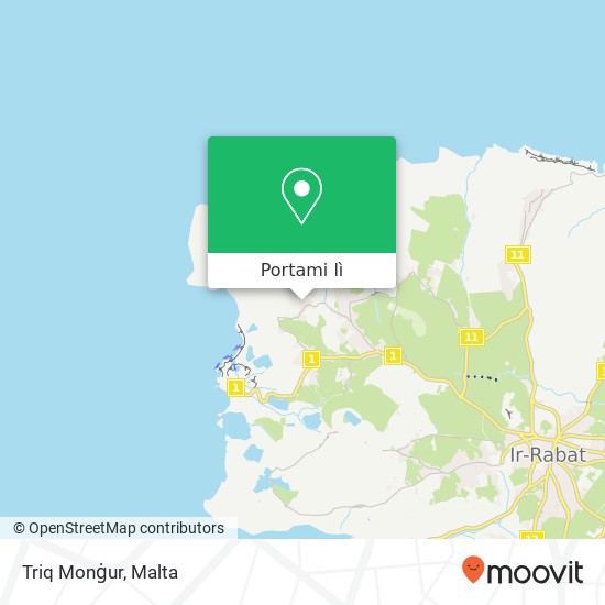 Mappa Triq Monġur