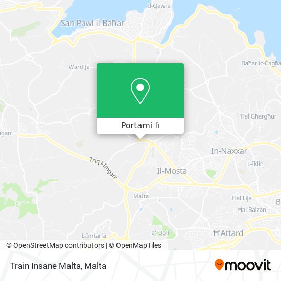 Mappa Train Insane Malta