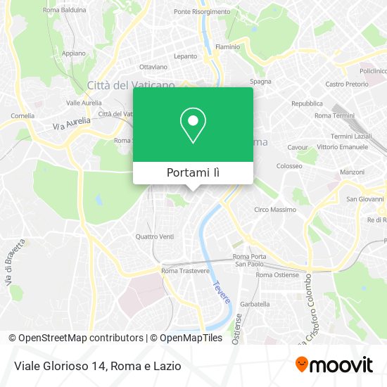 Mappa Viale Glorioso 14