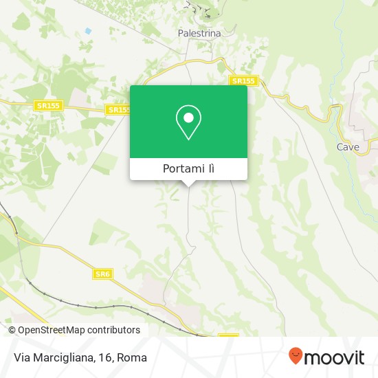 Mappa Via Marcigliana, 16
