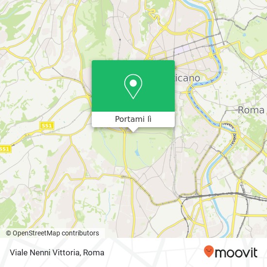 Mappa Viale Nenni Vittoria