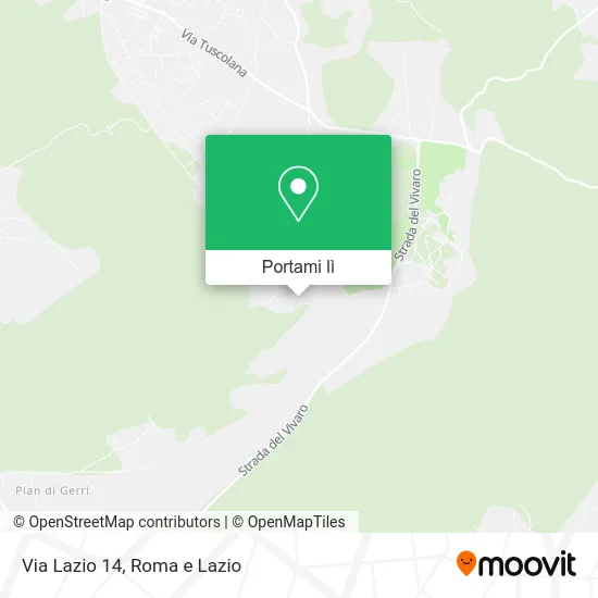 Mappa Via Lazio  14