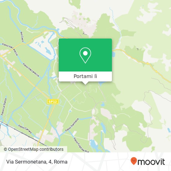 Mappa Via Sermonetana, 4