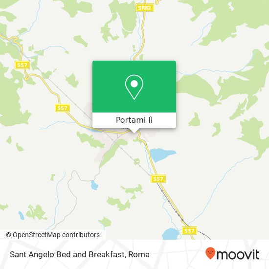 Mappa Sant Angelo Bed and Breakfast