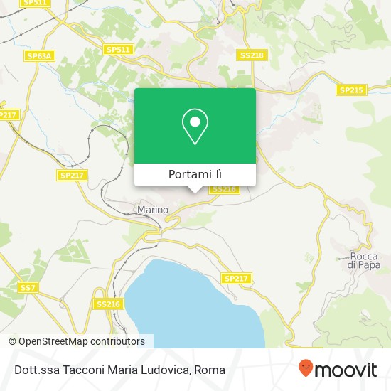 Mappa Dott.ssa Tacconi Maria Ludovica