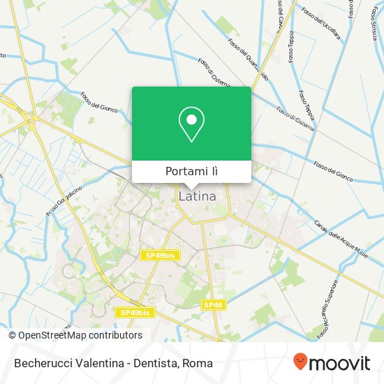 Mappa Becherucci Valentina - Dentista