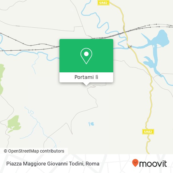 Mappa Piazza Maggiore Giovanni Todini