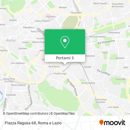 Mappa Piazza Ragusa  68