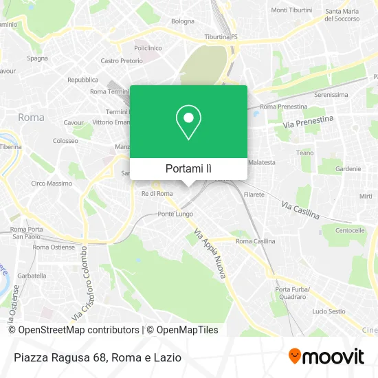Mappa Piazza Ragusa  68