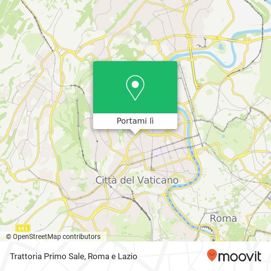 Mappa Trattoria Primo Sale