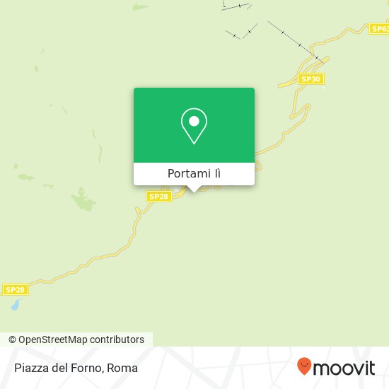 Mappa Piazza del Forno