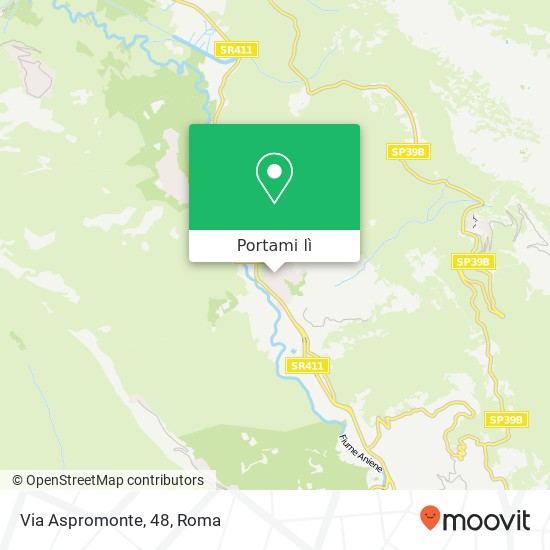Mappa Via Aspromonte, 48