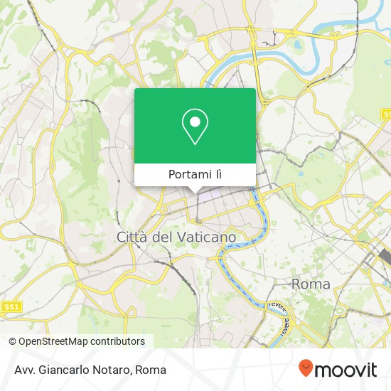 Mappa Avv. Giancarlo Notaro