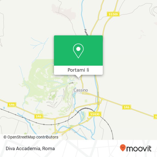 Mappa Diva Accademia