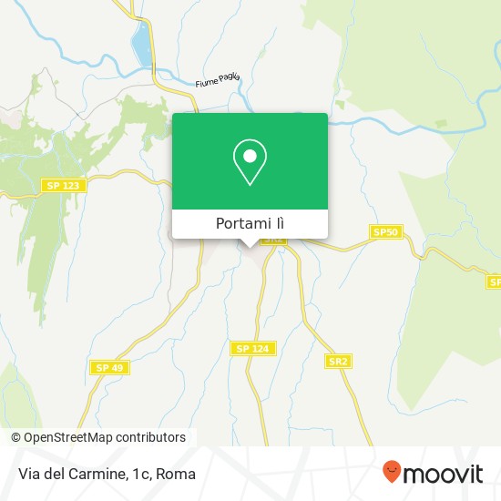 Mappa Via del Carmine, 1c