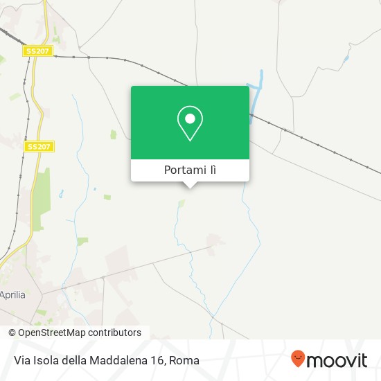 Mappa Via Isola della Maddalena  16