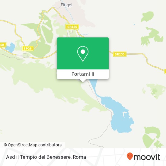 Mappa Asd il Tempio del Benessere