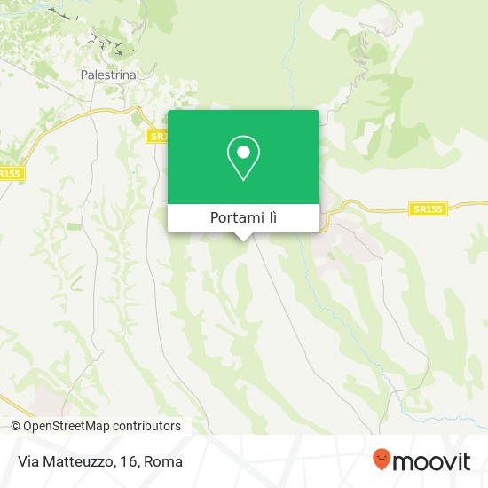 Mappa Via Matteuzzo, 16