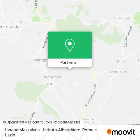 Mappa Ipseoa Mezzaluna - Istituto Alberghiero