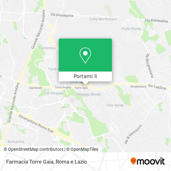 Mappa Farmacia Torre Gaia