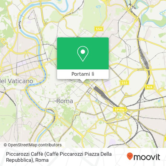 Mappa Piccarozzi Caffè (Caffè Piccarozzi Piazza Della Repubblica)
