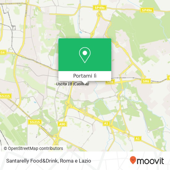 Mappa Santarelly Food&Drink